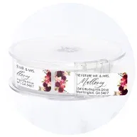 Shop Floral Mr & Mrs Rolled Address Labels