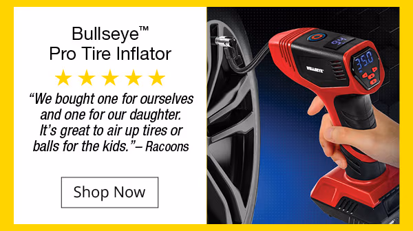 Bullseye™ Pro Tire Inflator