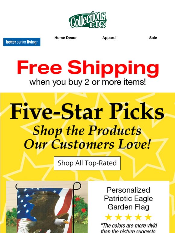 Top Rated Picks Everyone’s Loving + Buy 2, FREE Ship