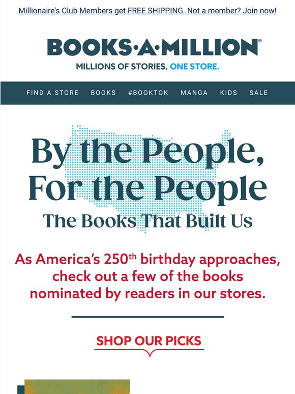 America Turns 250 - These Are the Books Readers Want You to Read
