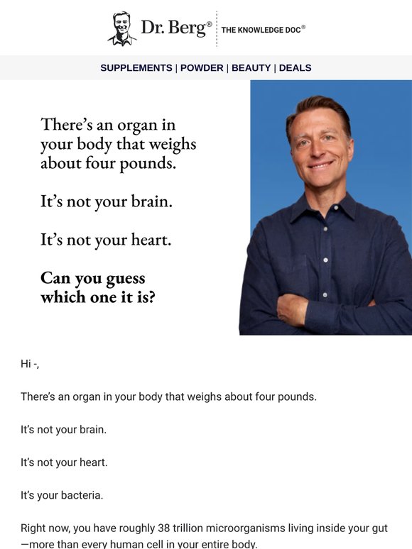 The 4-lb organ most doctors never talk about
