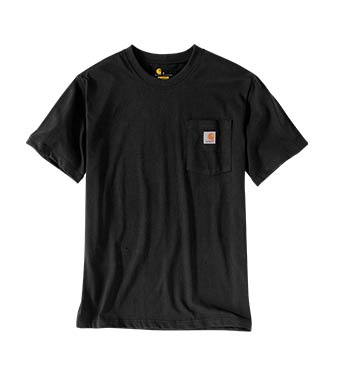 Black Carhartt K87 T-Shirt
