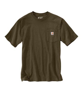 Burnished Logs Heather Carhartt K87 T-Shirt