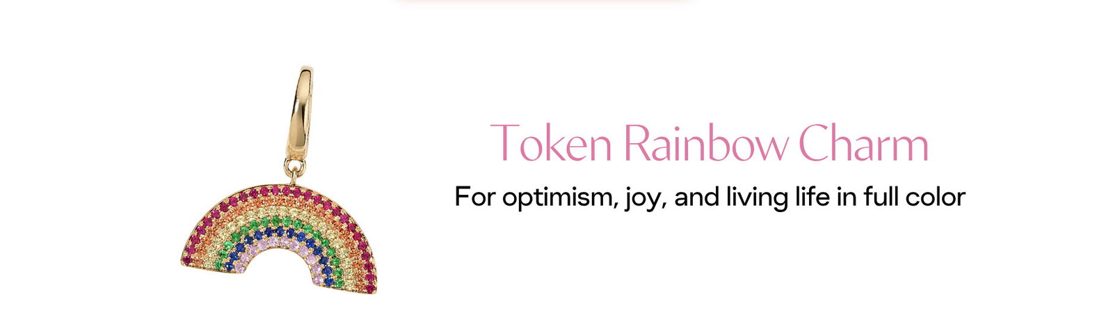 token rainbow charm