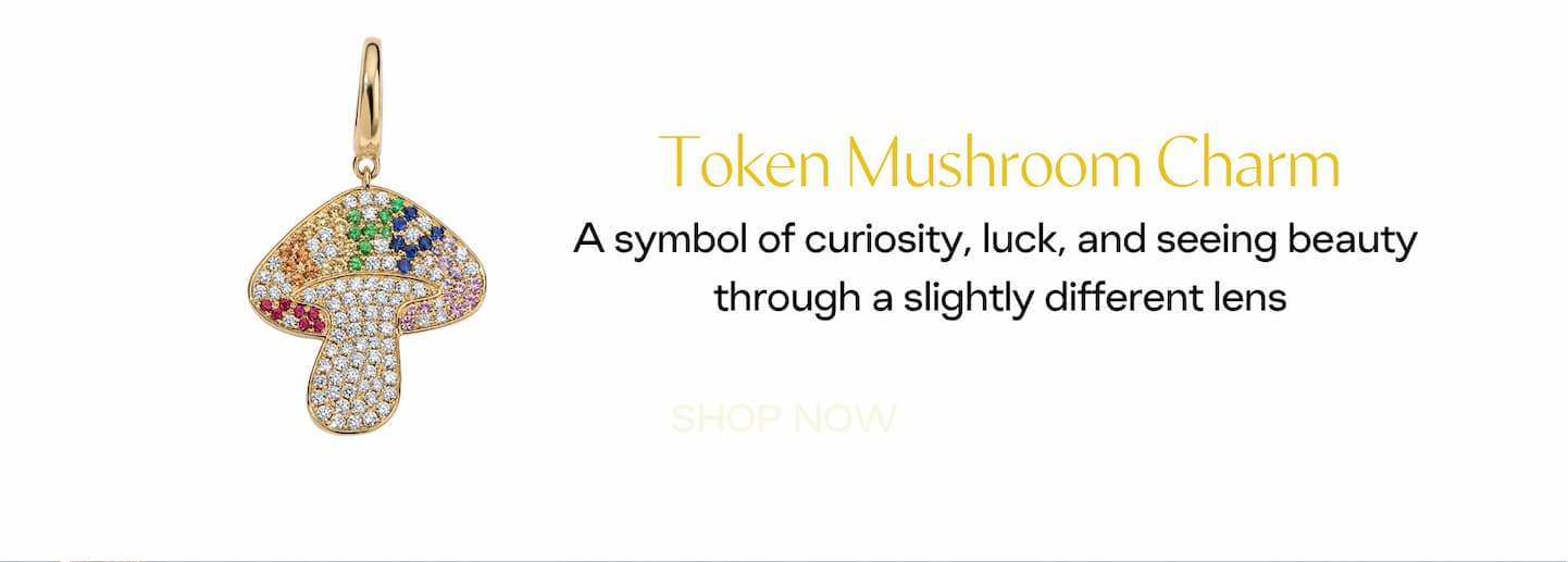 token mushroom charm