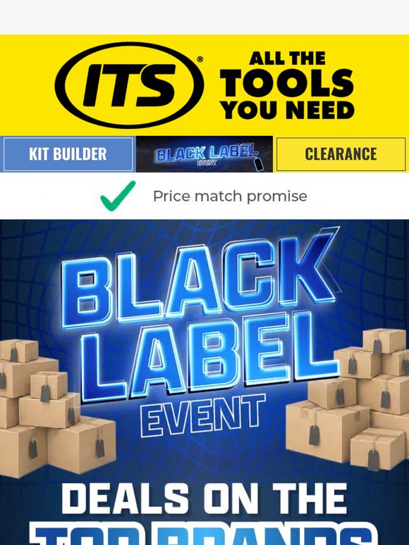 Black Label Deals on ALL the TOP BRANDS🔥🏆