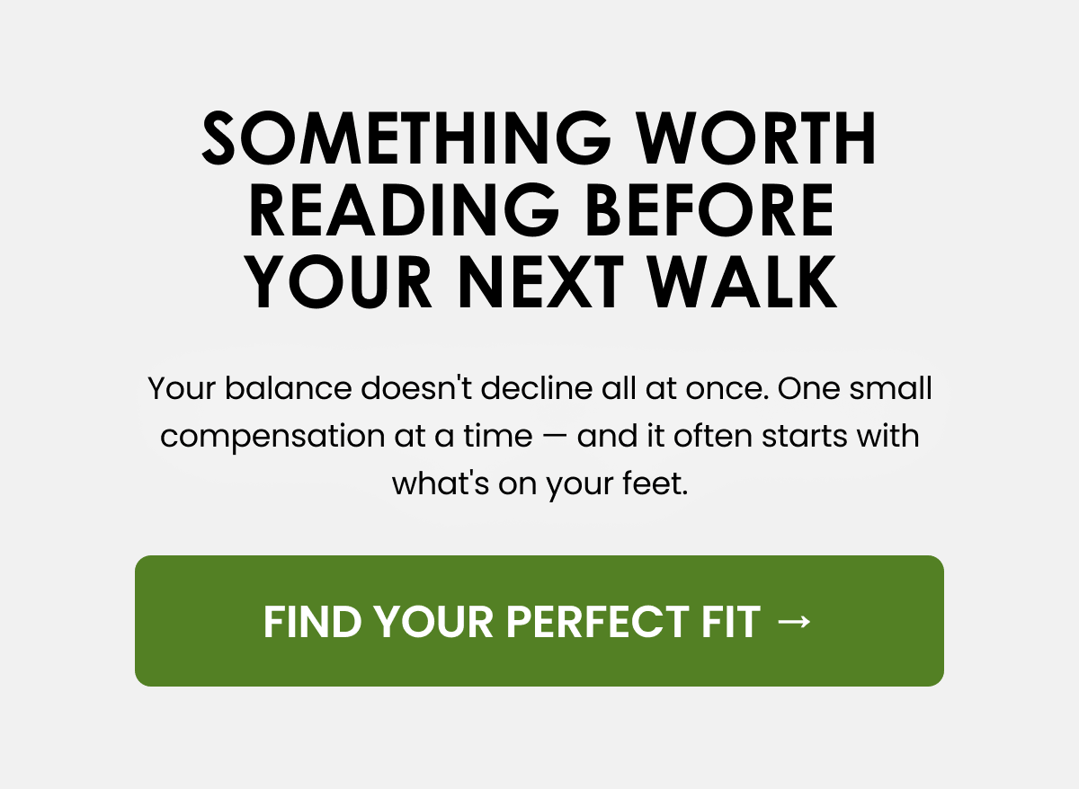 SOMETHING WORTH READING BEFORE YOUR NEXT WALK