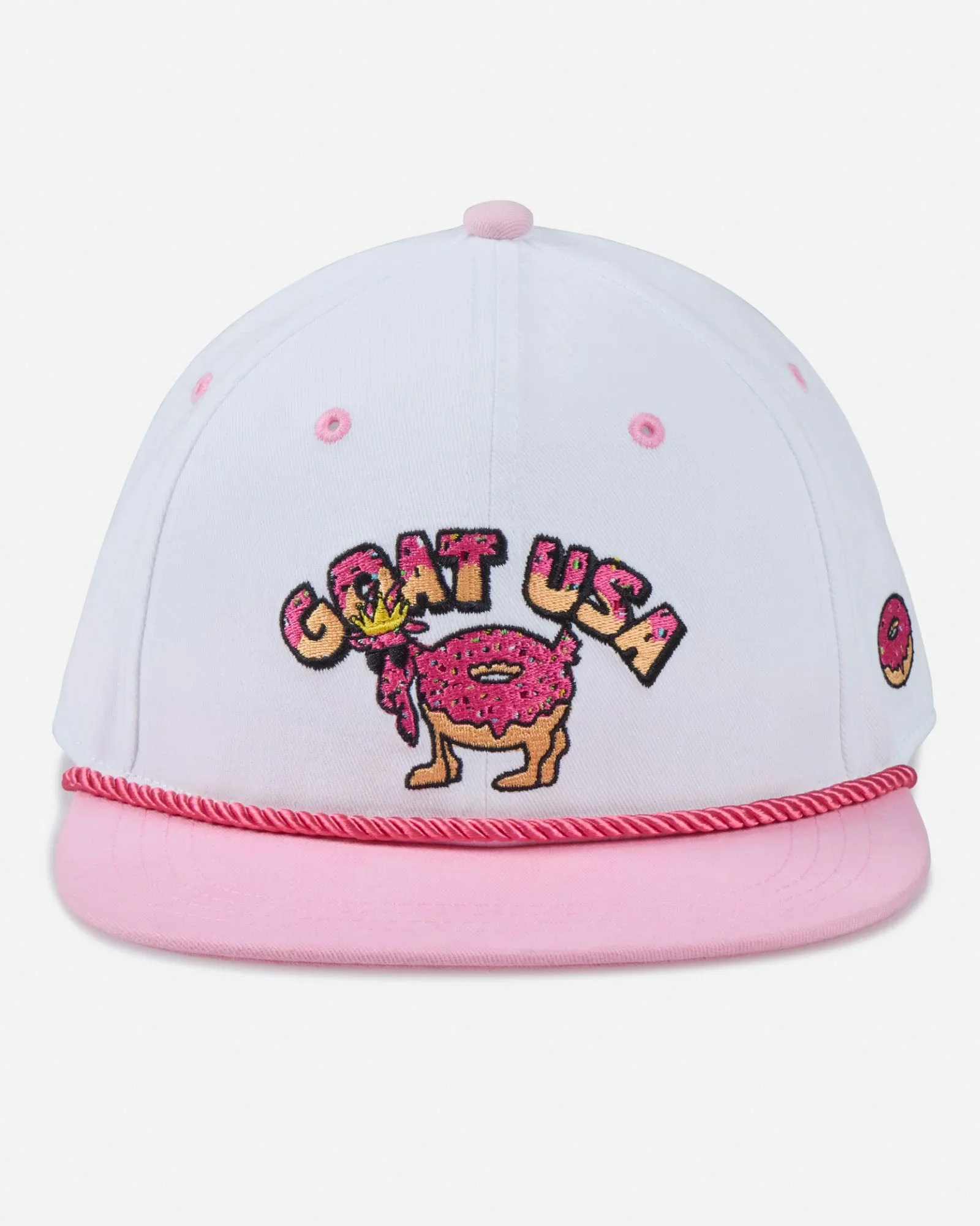 Image of Donut Flat Brim Snapback