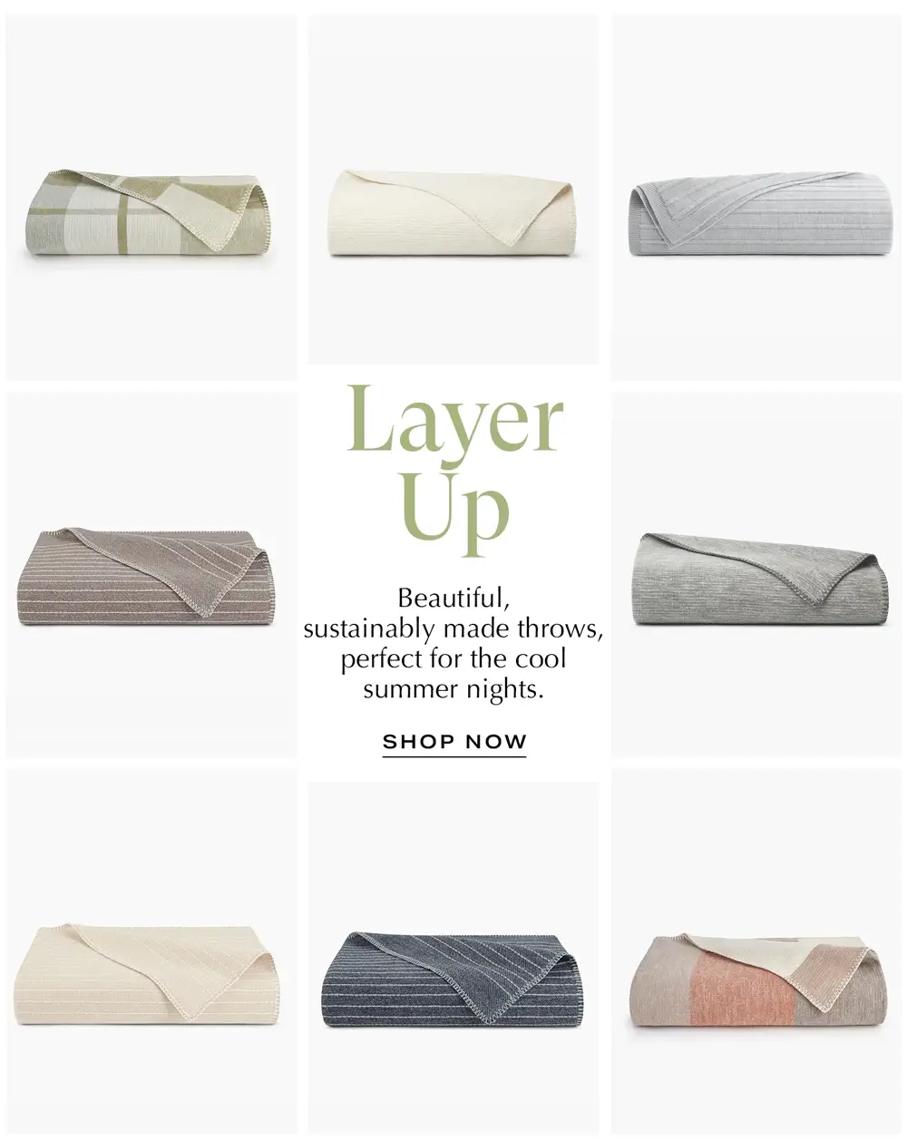 SHOP ALL THROWS & BLANKETS
