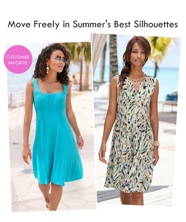 Move Freely in Summer's Best Silhouettes