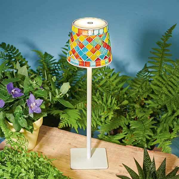  70558 NEW Mosaic Touch Lamp £27.00