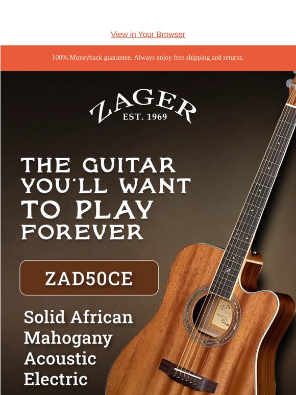 $1,595 for your Mahogany 50CE!