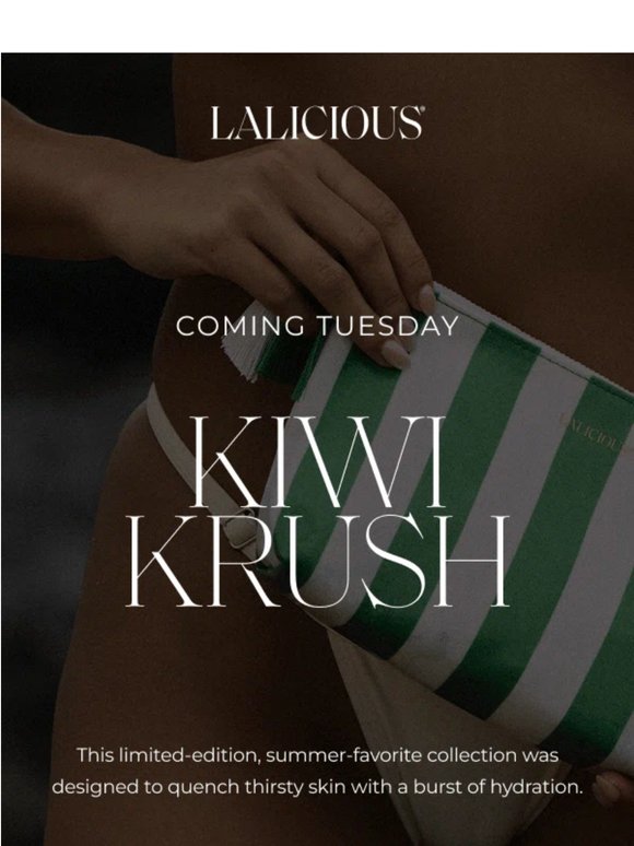 A summer favorite returns 🥝 ✨