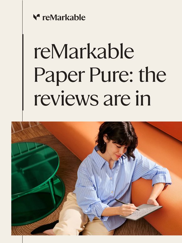 reMarkable Paper Pure: what the press is saying