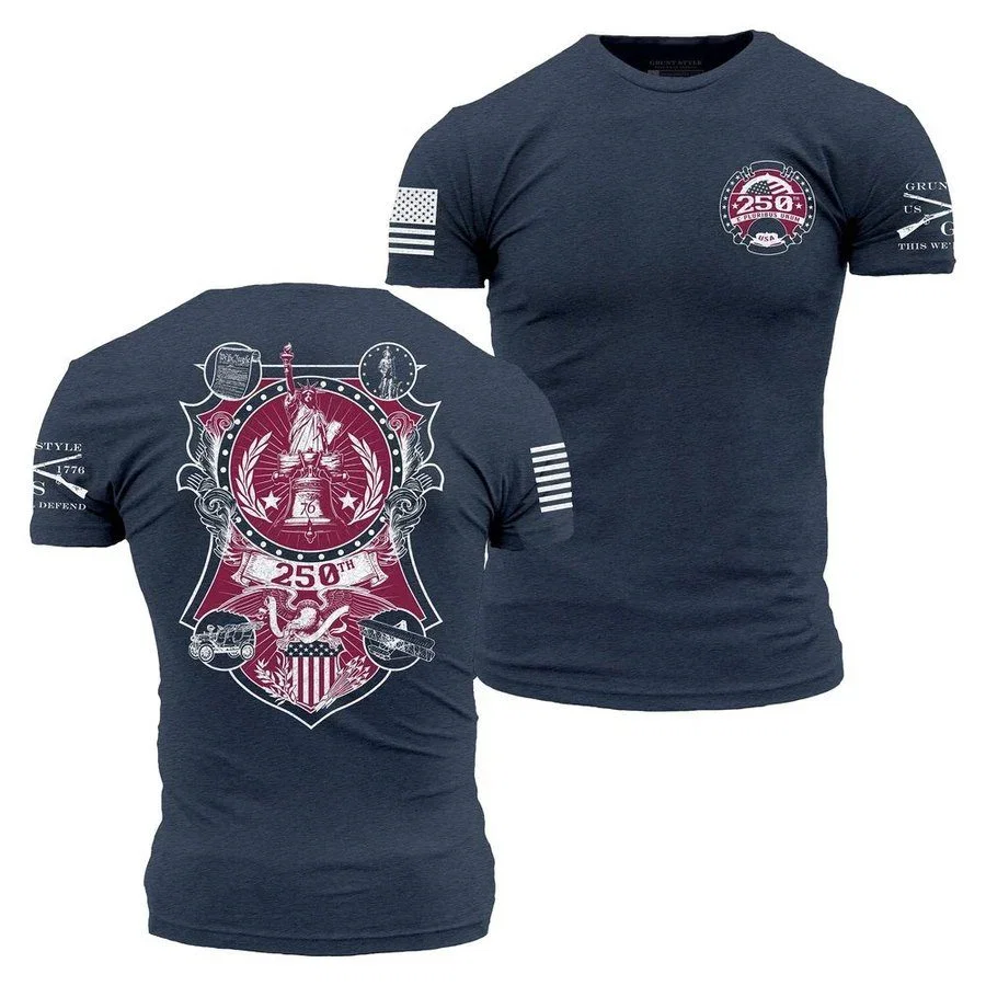 Image of 250th Commemorative T-Shirt - Midnight Navy