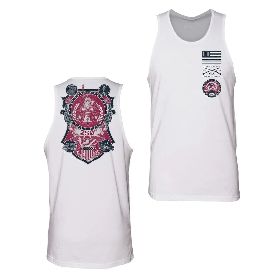 Image of 250th Commemorative Tank - White