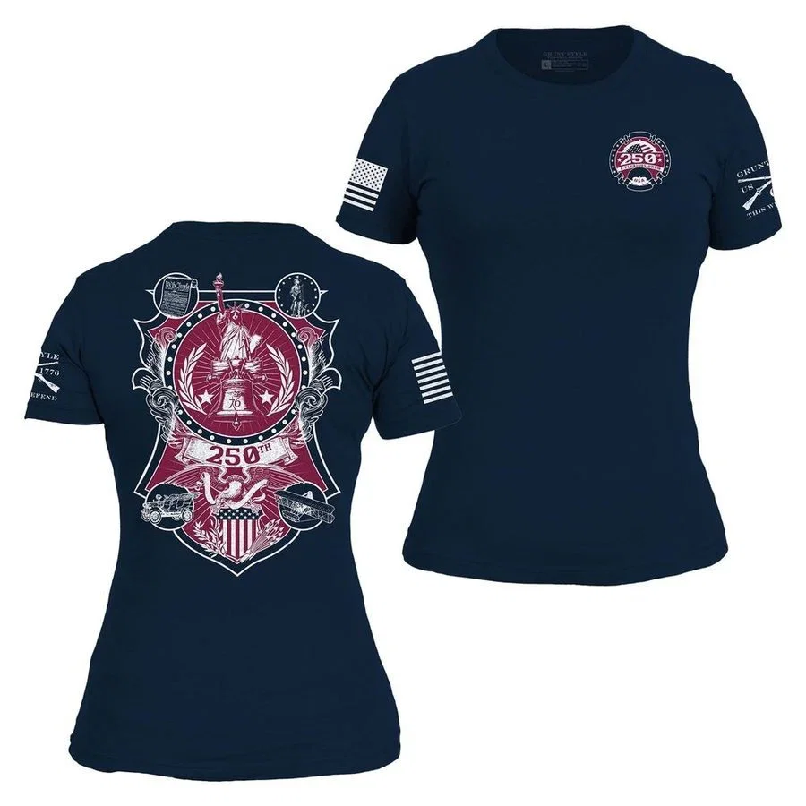Image of Women's 250th Commemorative Slim Fit T-Shirt  - Midnight Navy
