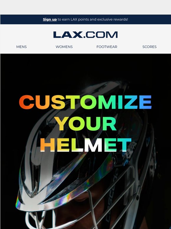 Your Vision. Your Helmet. Get Custom 🎨