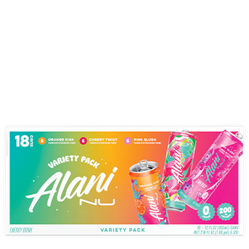 Alani Nu Energy Drink, Variety Pack, 12 fl oz, 18-Count