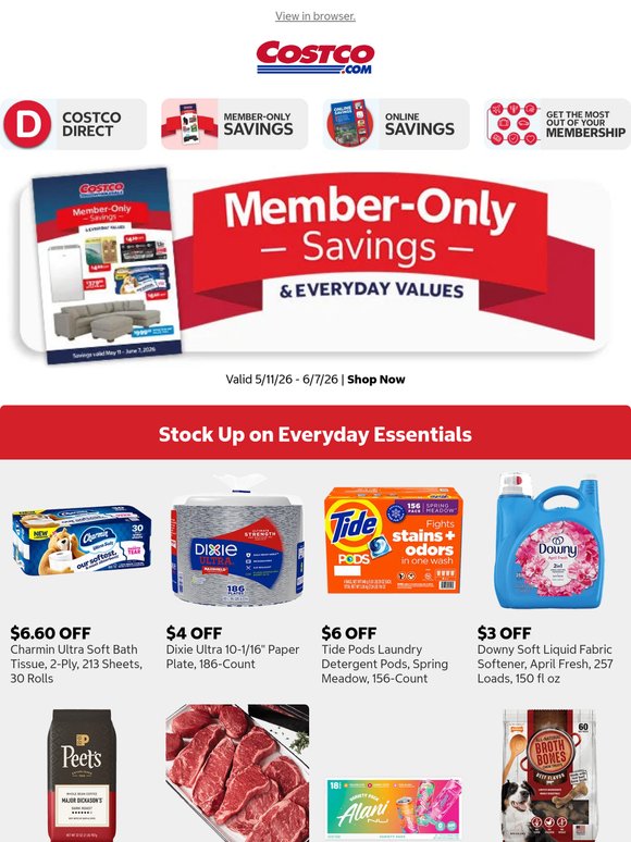 Stock Up on Everyday Essentials