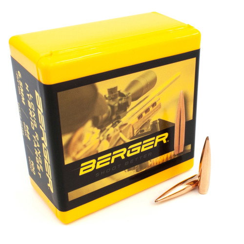Image of Berger 6.5mm 144 Gr LR Hybrid Target Bullets (100 Ct)