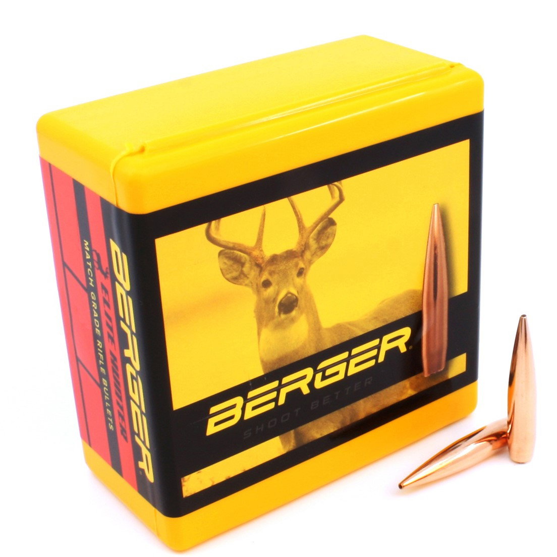 Image of Berger 6.5mm 156 Gr Elite Hunter Bullets (100 Ct)