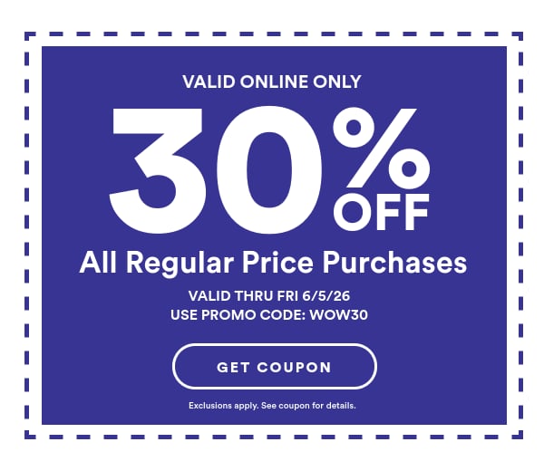 Coupon shown - Click here to get your coupon - Exclusions apply. See coupon for details.