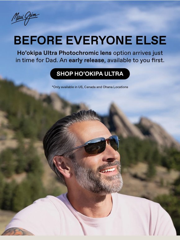 Early Access to Ho'okipa Ultra's New Photochromic Lens Option