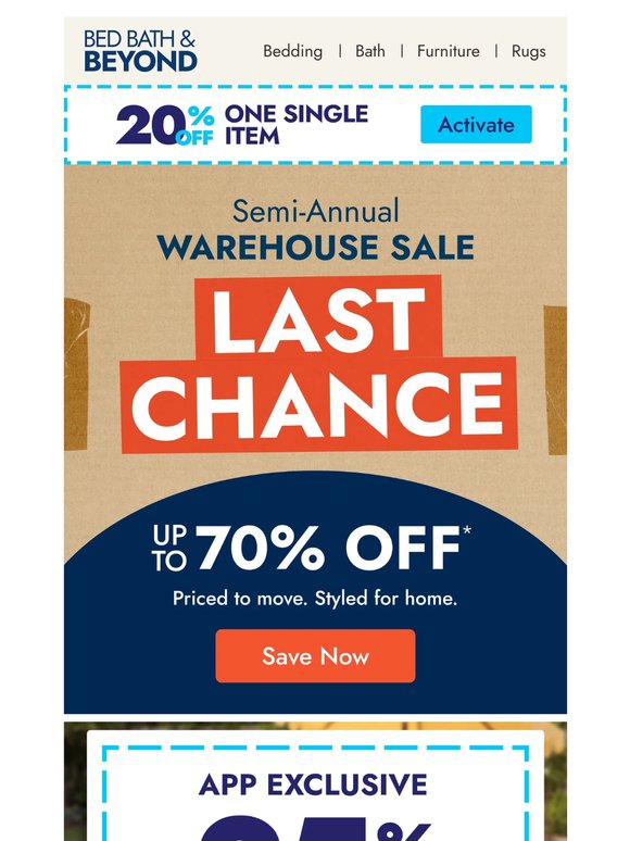 Last chance: Up to 70% off