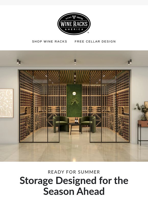 Get Your Wine Storage Ready for Summer