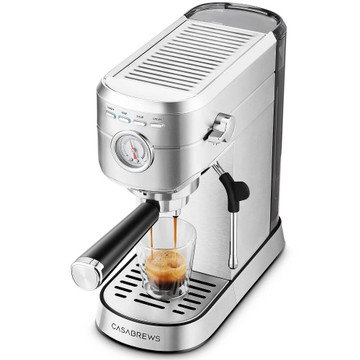 CASABREWS CM5418 20 Bar Espresso Machine and Coffee Maker with Pressure Gauge