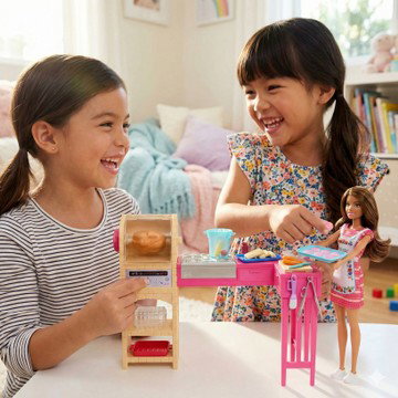 Barbie and Teresa Recipe for Friendship Doll and Kitchen Playset with 20+ Accessories