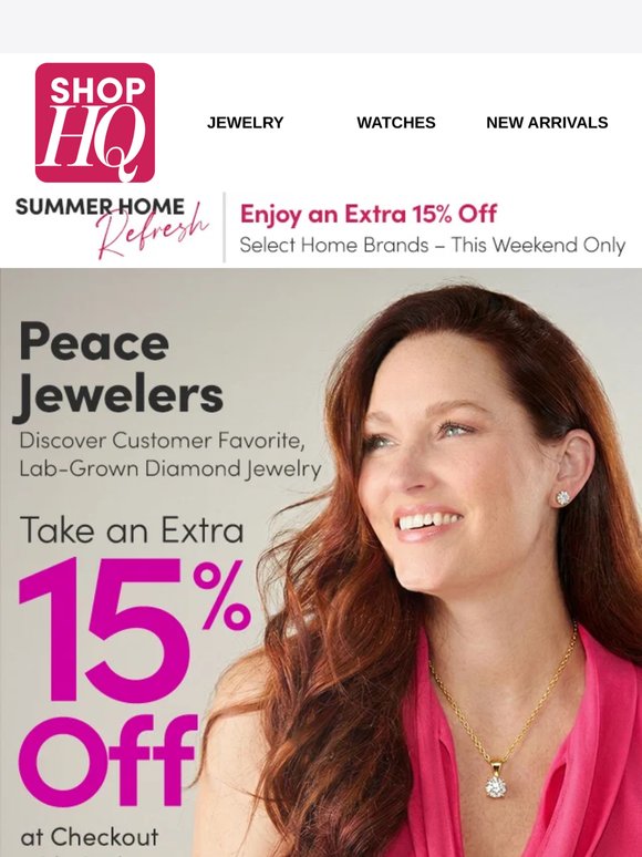 💎 More Carats for Less: Extra 15% Off Peace Jewelers!