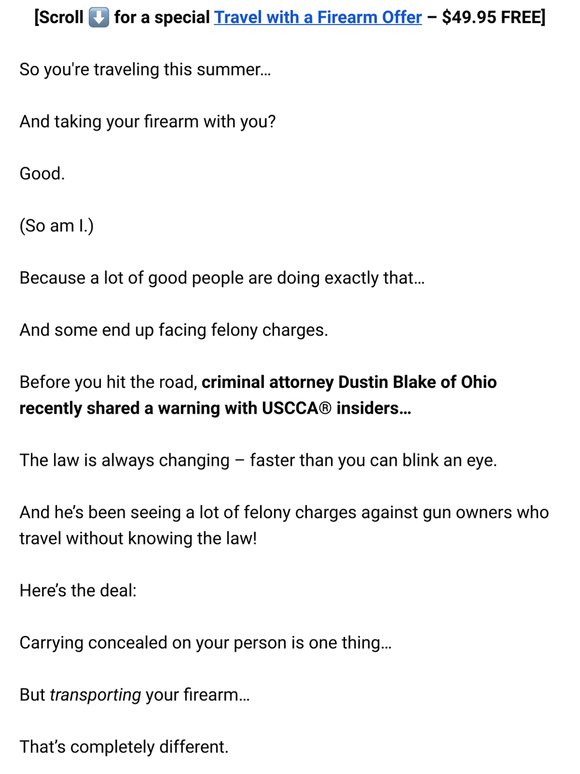 Attorney warns: felonies for gun travel