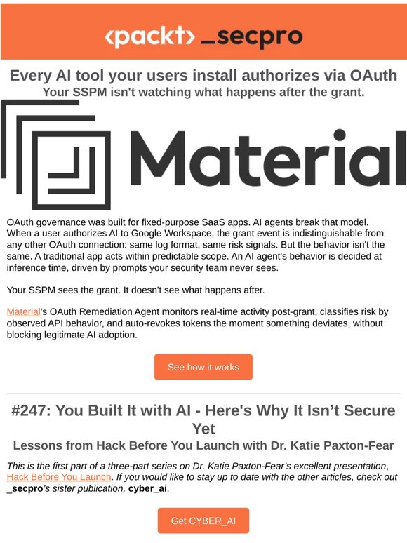 #247: You Built It with AI - Here's Why It Isn’t Secure Yet