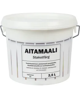 Basic valkoinen 2,5L aitamaali