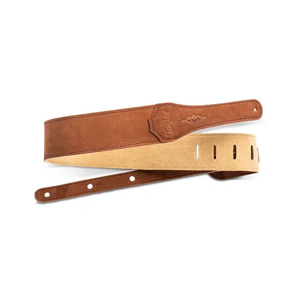 Gemstone Sanded Leather Guitar Strap