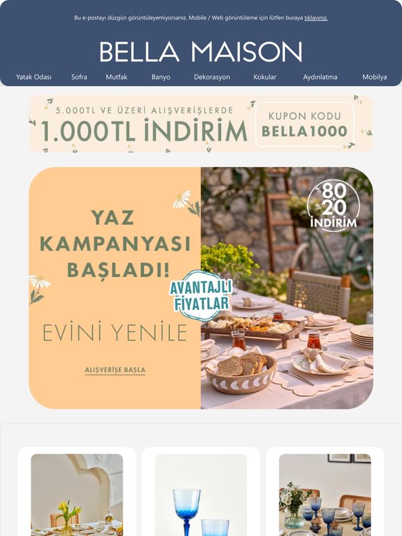 ☀Yaz Kampanyası Başladı!☀