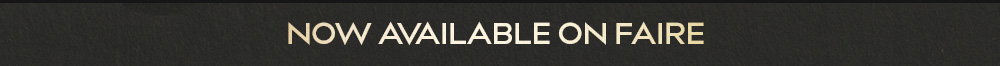 Now Available on Faire