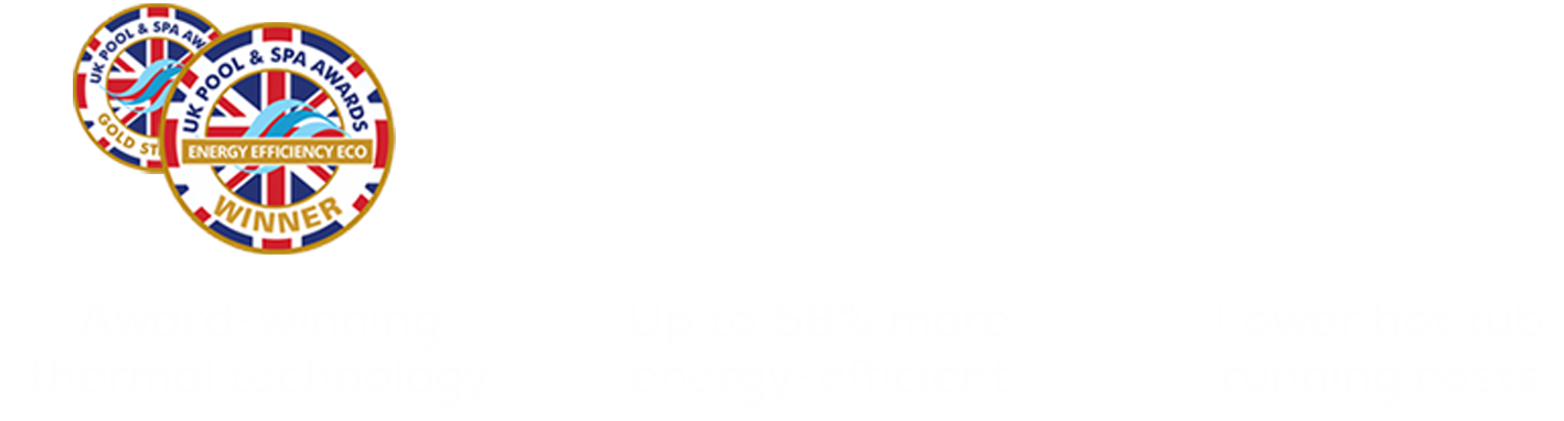 Energy-efficient inflatable hot tubs