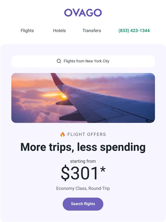 💸 Some of our best fares this week