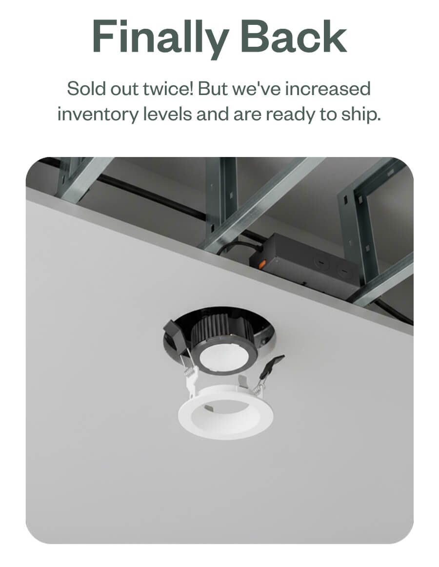 Finally Back Sold out twice! But we've increased inventory levels and are ready to ship.