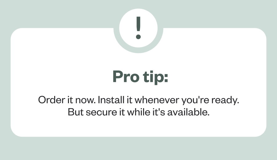 ! Pro tip:
