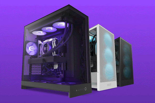 NZXT Player PC Lineup — Player One, Player Two PRIME, Player Three PRIME