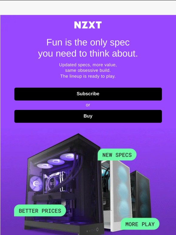 The Prebuild Lineup Just Got Better