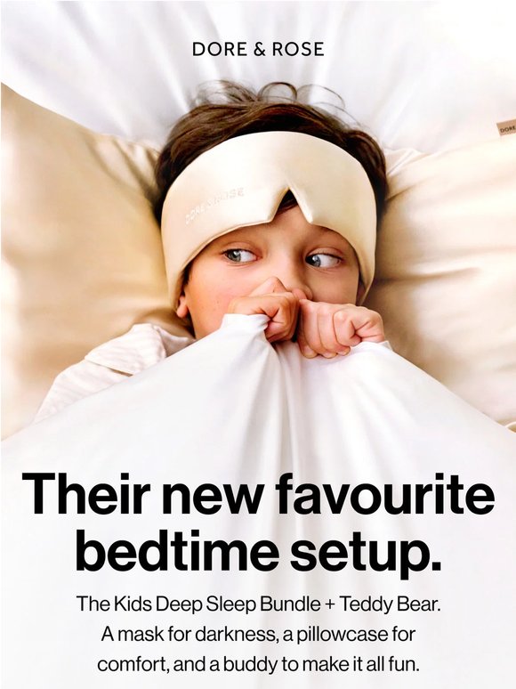 The cutest kids sleep bundle just dropped