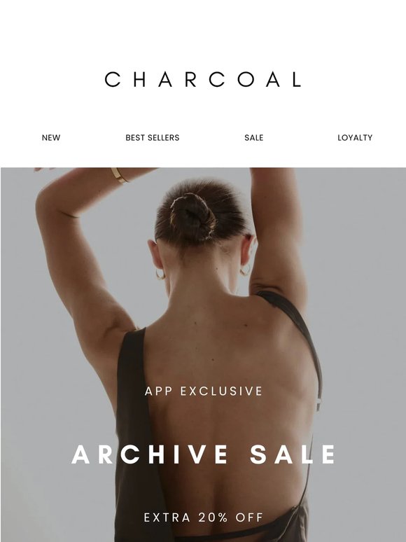 THE ARCHIVE SALE | APP ONLY