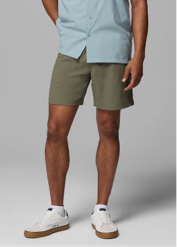 Men's olive shorts