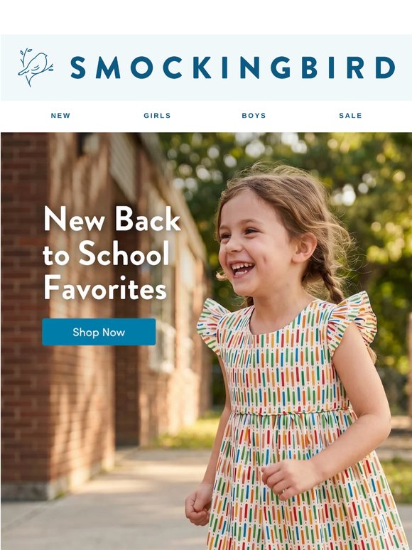 Get Set for School with NEW Styles! 🎒