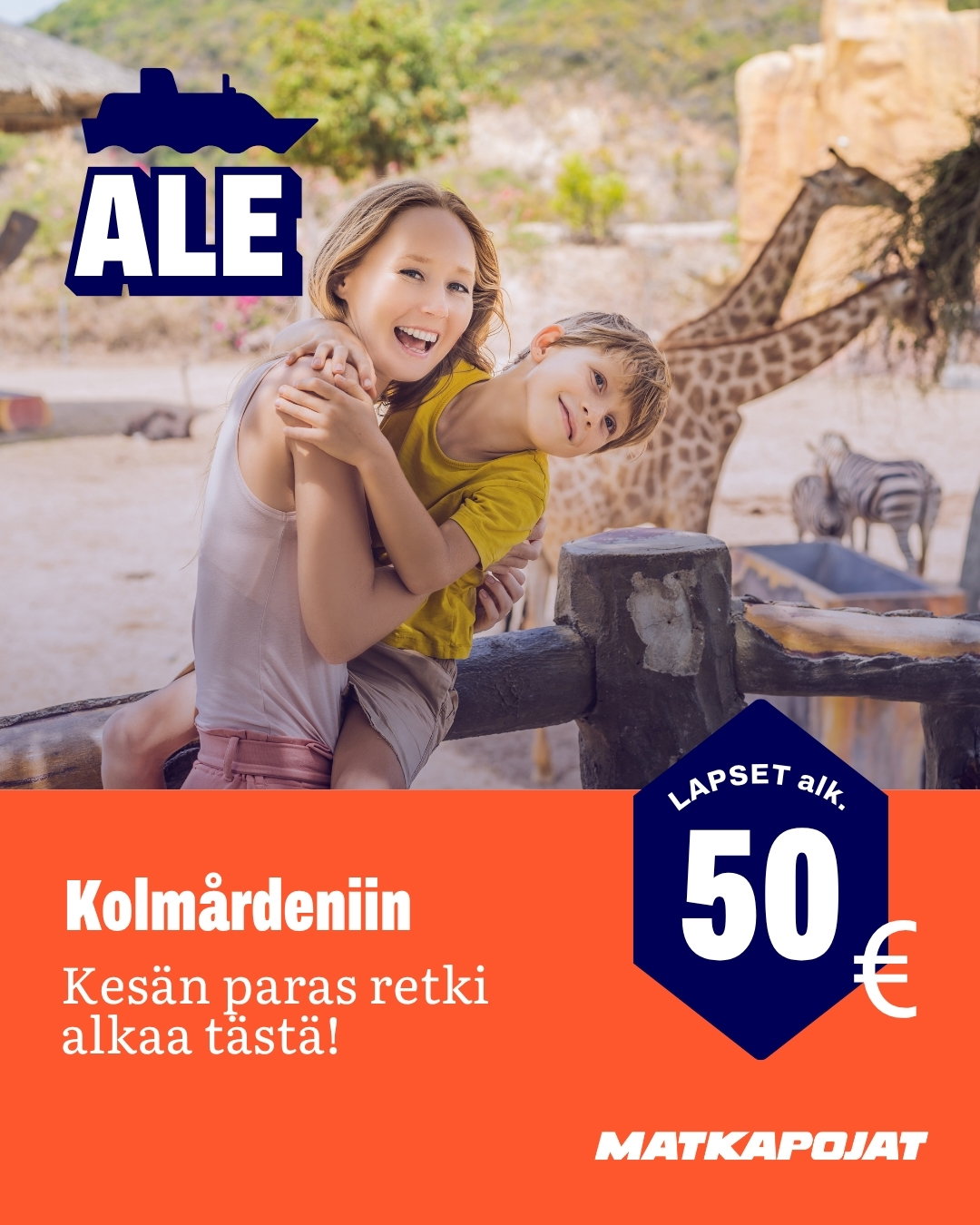 Kolmården - kesäale 5.-17.6.